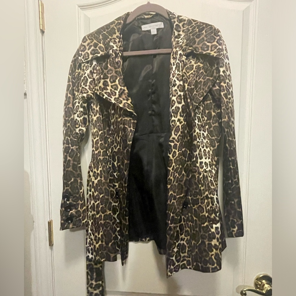 Zebra print stylish Coat